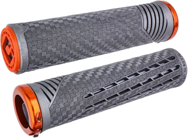 Cf11 V2.1 Bmx Grips Lnyx Gray/Orange W/Orange