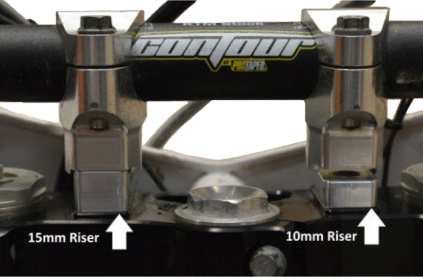 Handle Bar Risers Ktm/Hus Rectangle - Image 2