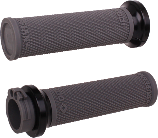 Rufian Grips Graphite/Black Cable Throttle