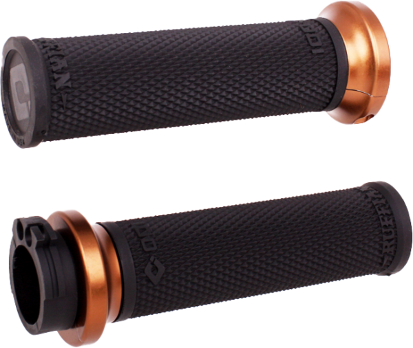 Rufian Grips Black/Bronze Cable Throttle