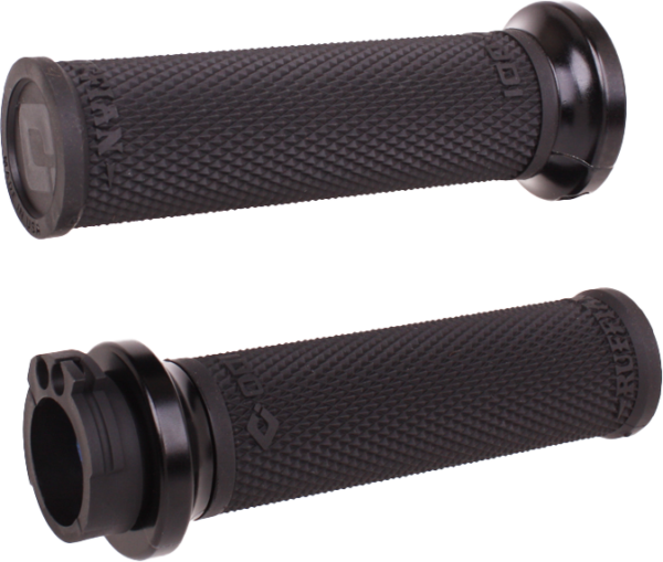 Rufian Grips Black/Black Cable Throttle