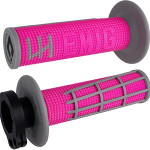 Emig 2.0   V2 Lock On Grip Pink/Grey
