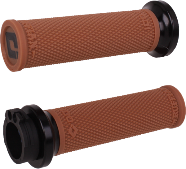 Rufian Grips Gum Rubber/Black Cable