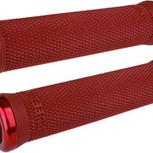 Ruffian V2.1 Grips 135mm Dk. Red/Red Stnls Steel Screws