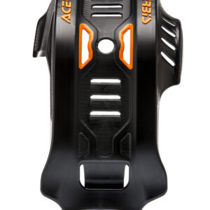 Skid Plate Black/Orange