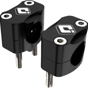 Bar Adapters 7/8" To 1 1/8" 15mm Rise Black